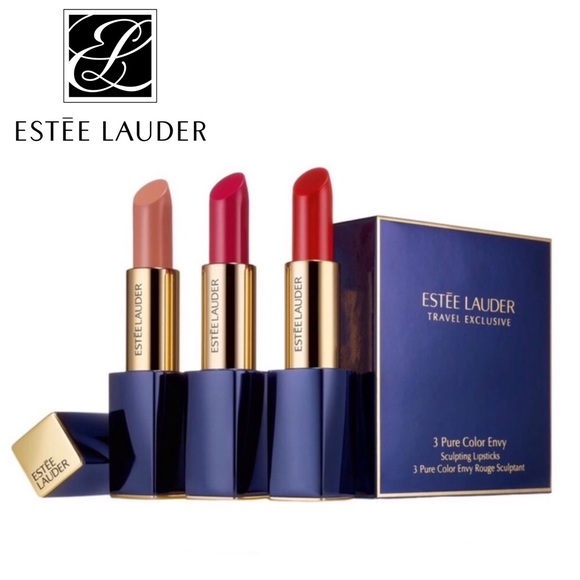 Estée Lauder Pure Color Envy Sculpting Lipstick Trio Set